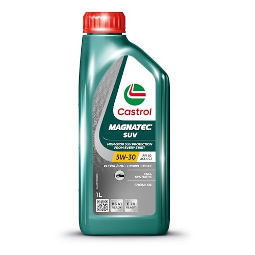 Castrol MAGNATEC SUV 5W-30 - Full Synthetic Engine Oil (1L pack) for Petrol/CNG, Hybrid and Diesel Cars - Image 1