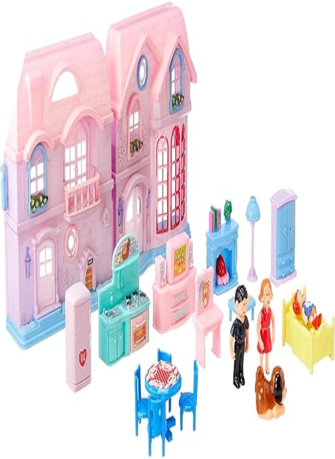 BGL BGL S-988 Little Mimi Doll House - Multi Color boy toys, girl toys, birthday gift, Christmas gift, growth, fun, for kids. 