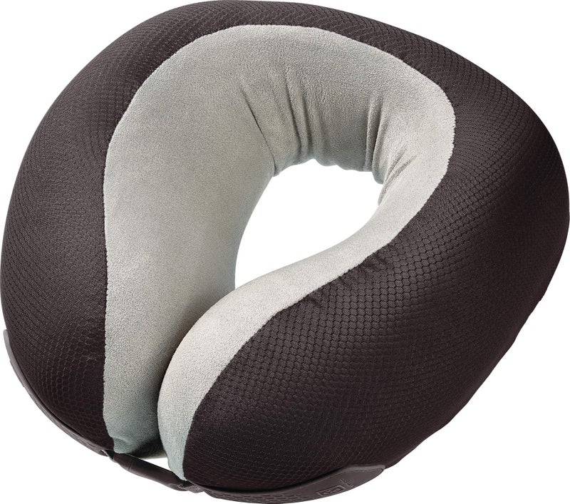 Go Travel Super Supportive  Ergonomic Memory Foam Dreamer Travel Neck Pillow BLACK