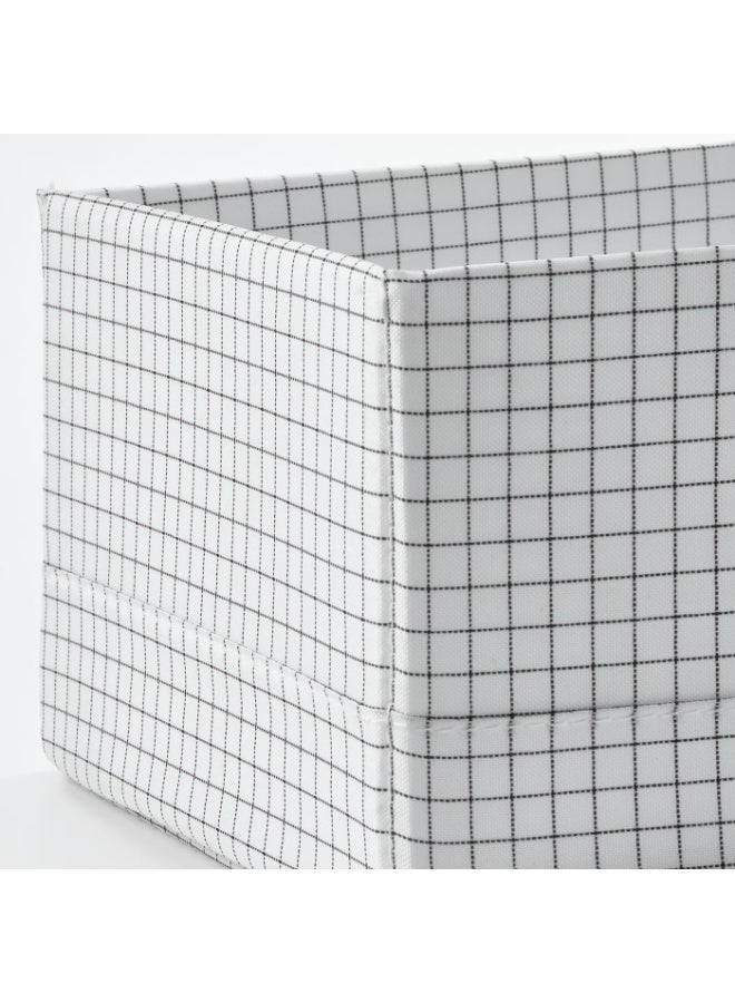 stuk Box with Compartments, White/Black, 17x32x10 cm - Image 4