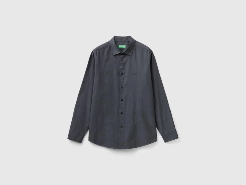 يونايتد كولورز أوف بينتيون Men's Oxford Shirt 5XODUQ02K