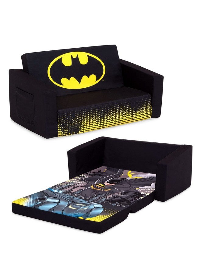 Delta CHILDREN Batman Cozee Flip-Out Sofa - 2-in-1 Convertible Sofa to Lounger for Kids by Delta Children - Image 1