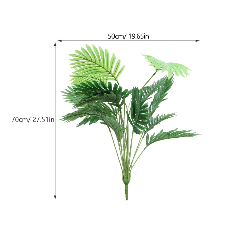 Artificial Leaf Plant Fake Plant Faux Plant Artificial Plant Ornament for Office Home - Image 3