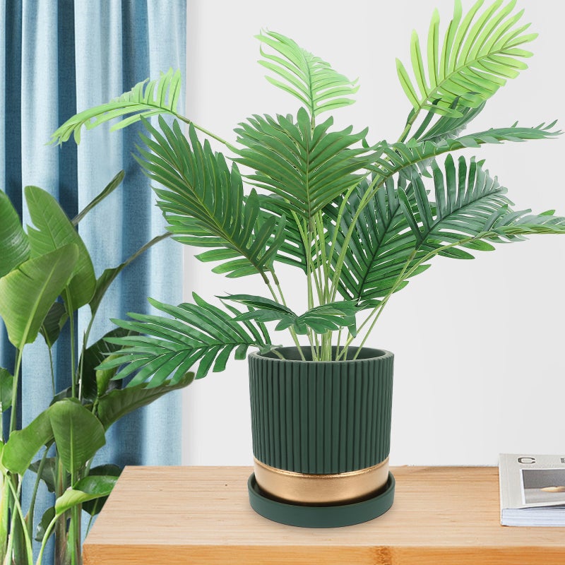 Artificial Leaf Plant Fake Plant Faux Plant Artificial Plant Ornament for Office Home - Image 5