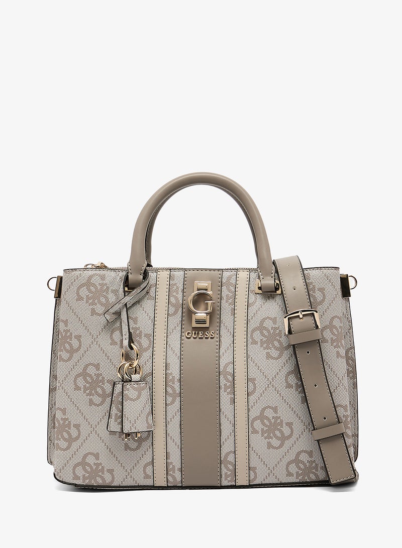GUESS Erenia Girlfriend Satchel Bag - Image 1