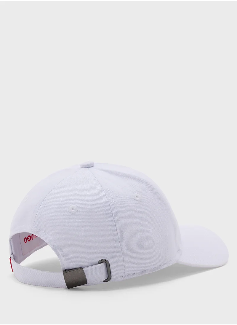 HUGO Kids Logo Curved Peak Caps