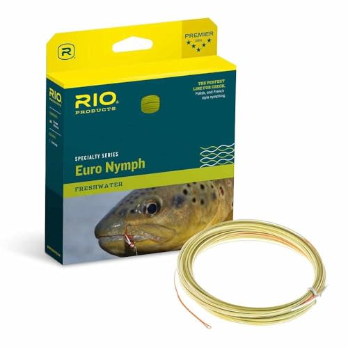 RIO PRODUCTS RIO Fly Fishing Fly Line FIPS Euro Nymph Line Neon, 2019-02-05T00:00:00.000Z - Image 1