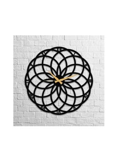 TRENDI LAND ZON Blossom in Time with the Circular Flower 3D Wall Clock for Wall Decoration to looks awesome  - Image 1