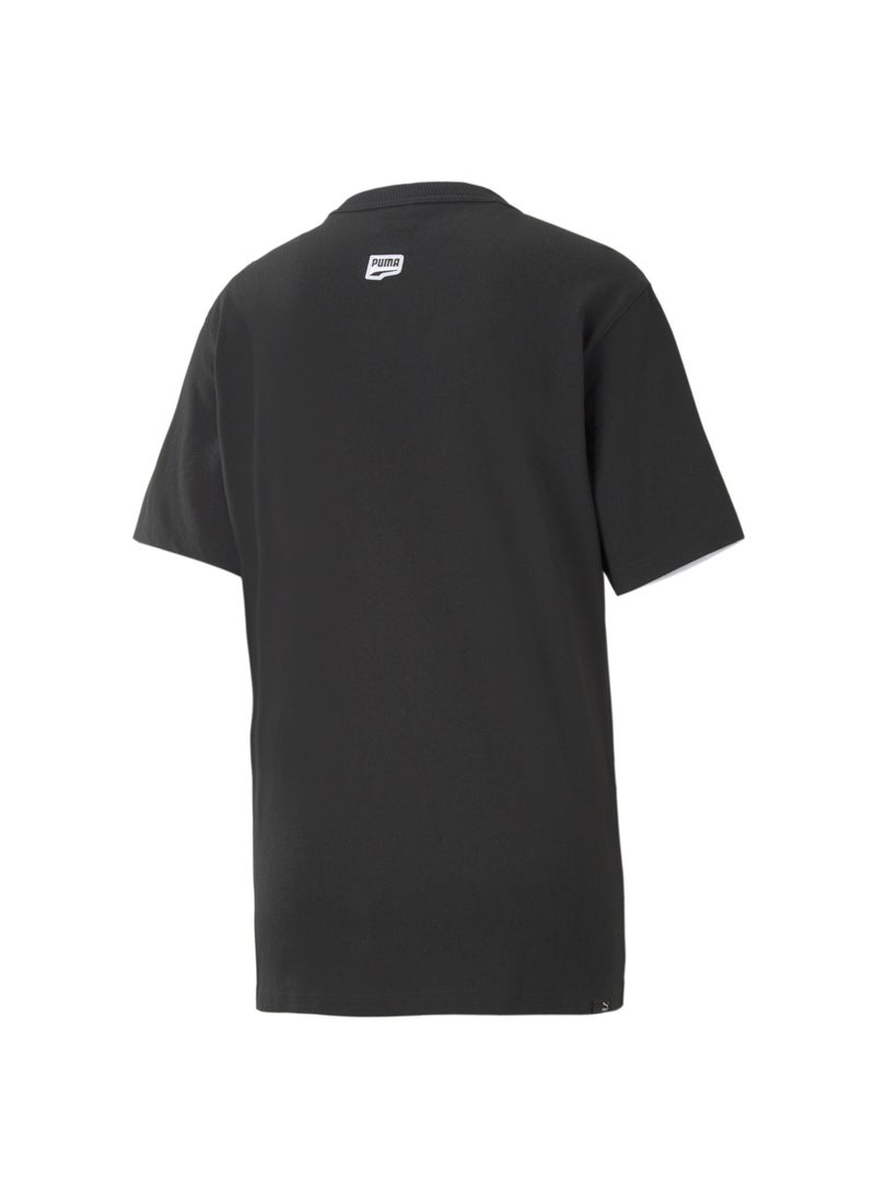 PUMA - DOWNTOWN Womens Relaxed Graphic T-Shirt - Image 1