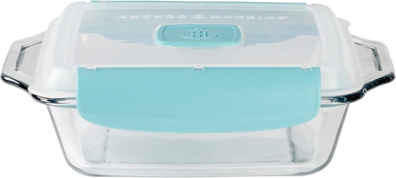 Anchor Hocking, Square Baking Dish with TrueLock Locking Lid-(14017), 2.0Ltr - Image 3