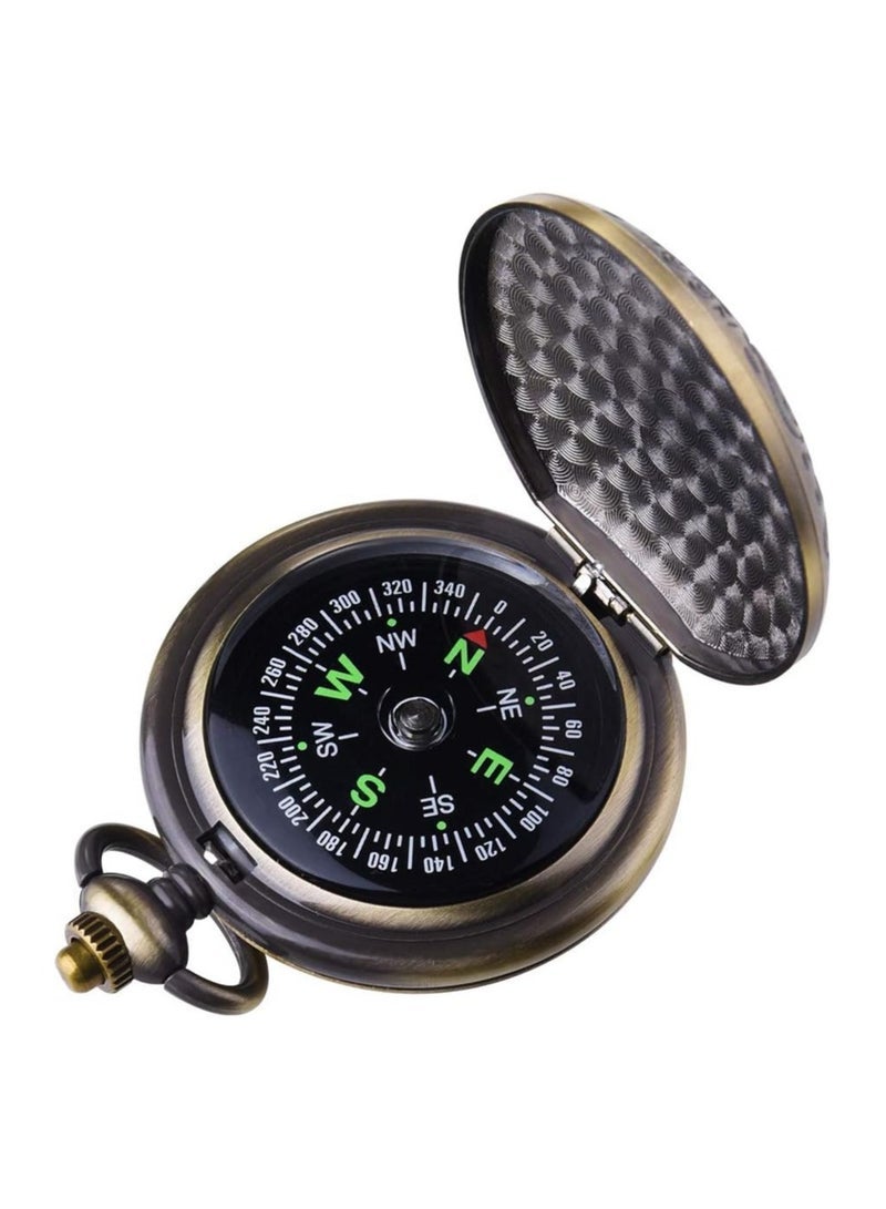 general Kids Classic Portable Compass Accurate Waterproof Hiking Outdoor Camping Driving Boating Backpack Survival Emergency - Image 1