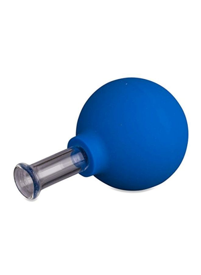 NIBEMINENT Facial Vacuum Suction Massage Cup Blue/Clear - Image 2