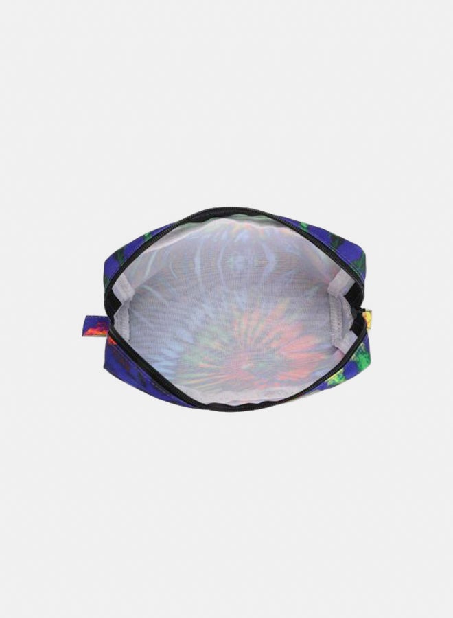 CUBS Junior Junior Student Backpack Navy/Red Tie Dye Pencil case - Image 4