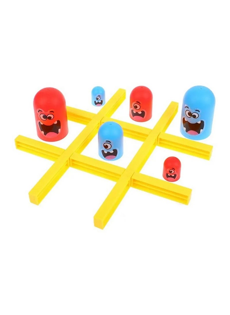 Fun Moment Gobble Tic Tac Toe Strategy & Memory Game for Kids 3+ Years, ABS Plastic - Image 2