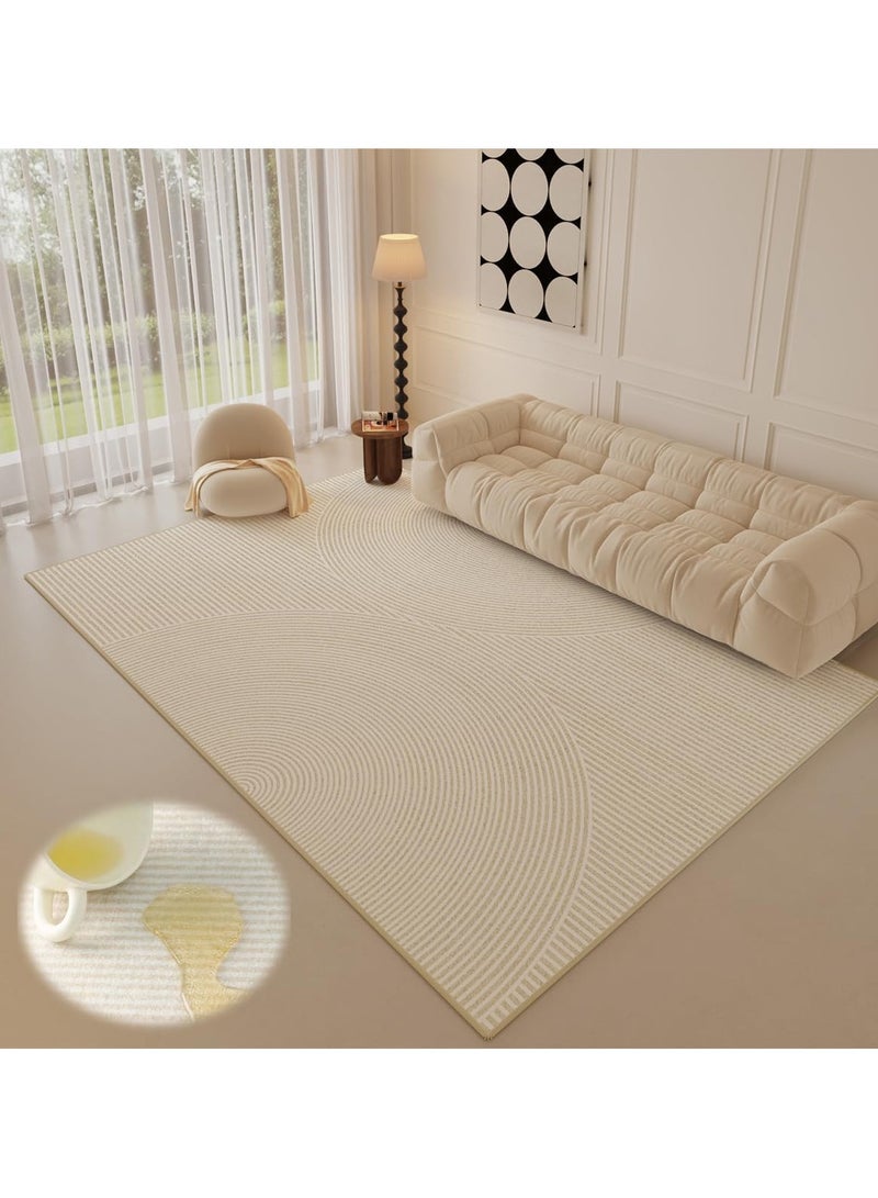 Area Rug Soft, Modern Design Rug,Washable Area Rugs for Living Room Bedroom Under Dining Table Home Office Rug Decoration (E) - Image 5