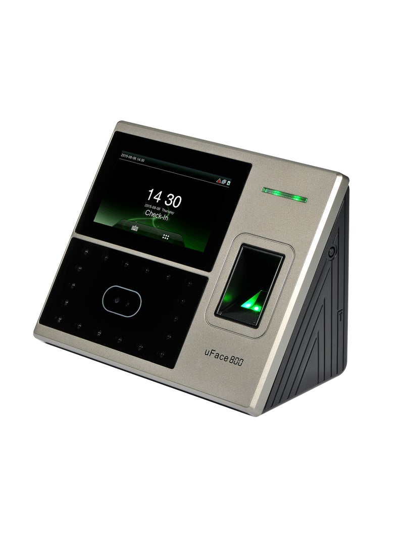 زد كيه تيكو جهاز الحضور والانصراف الذكي بالبصمة والتعرف على الوجه وبصمة الإصبع وكلمة المرور، مزوّد بشاشة عرض عالية الدقة، ويُستخدم لتسجيل حضور الموظفين بدقة وسرعة، مع خيارات متقدمة تعزز الأمان وتُسهّل الإدارة - Image 2