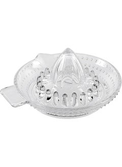 KitchenCraft Manual Glass Citrus Juicer, Lemon Squeezer, 14.5 cm