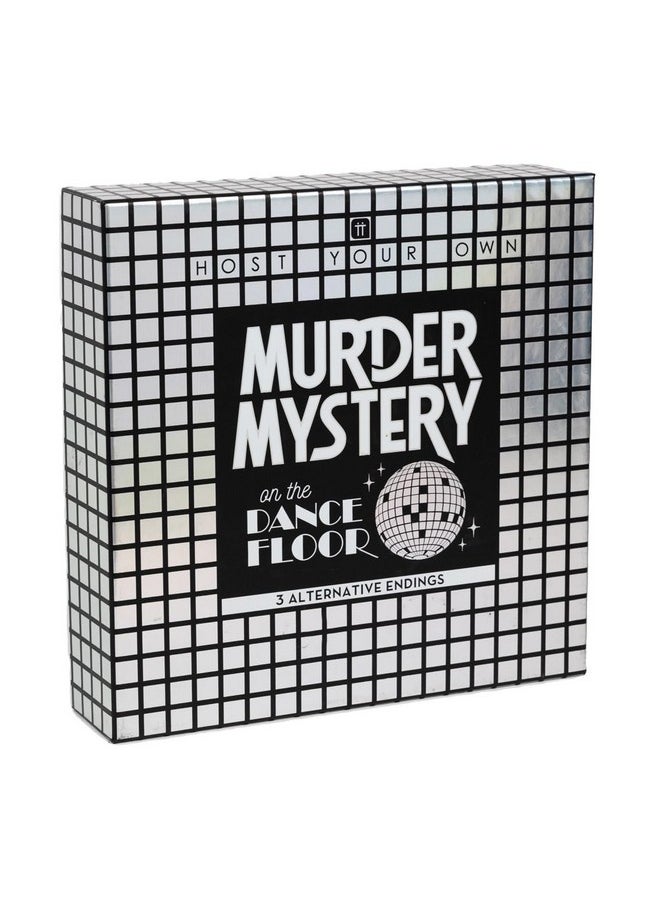 Talking Tables alking Tables Reusable Murder Mystery on The Dancefloor Kit Host Your Own Games Night Nightclub Disco 1970s Themed Dinner Party 3 Alternative Endings Fancy Dress Up Fun After Dinner Parties  - Image 1