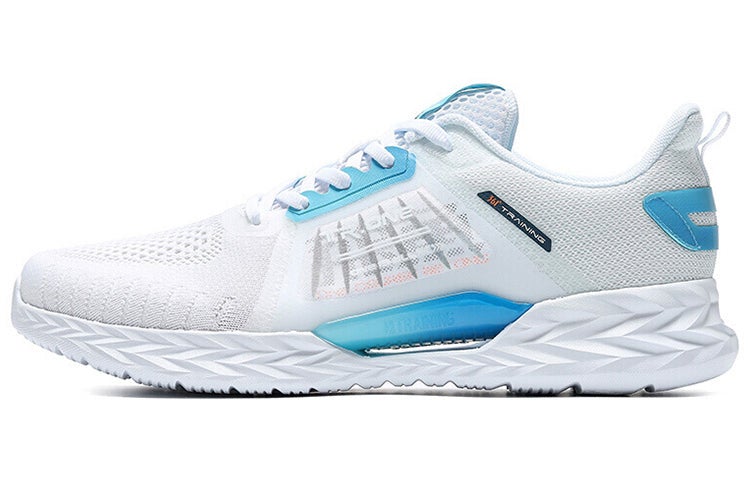 361 Degrees QU!K Light Breathable Running Shoes 'White Blue' - Image 2
