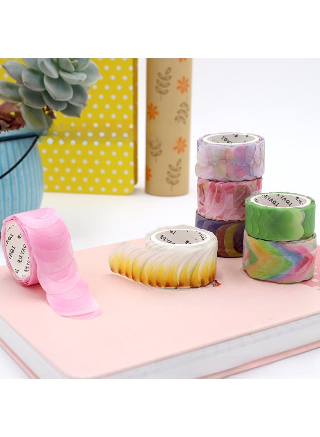 YALONG Style And Paper Petal Tape Tearable Sticker Spot Diy Hand Account Sticker Material - Image 4