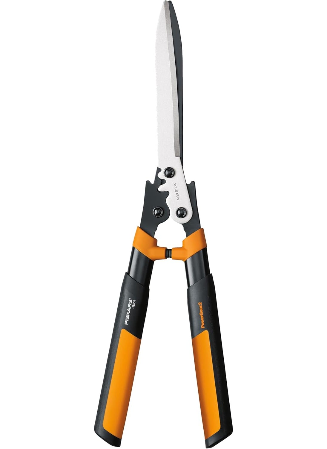 Fiskars - Fiskars 23Inch Hedge Shears Bush Trimmer with PowerGear2 Technology that Multiplies Power for Less Effort SoftGrip Handles with ShockAbsorbing Bumpers - Image 1
