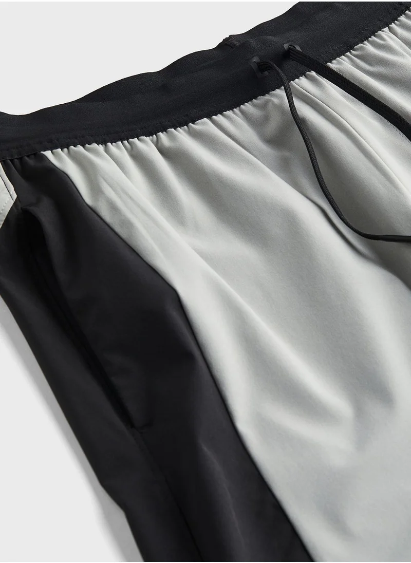 H&M Color Block Shorts