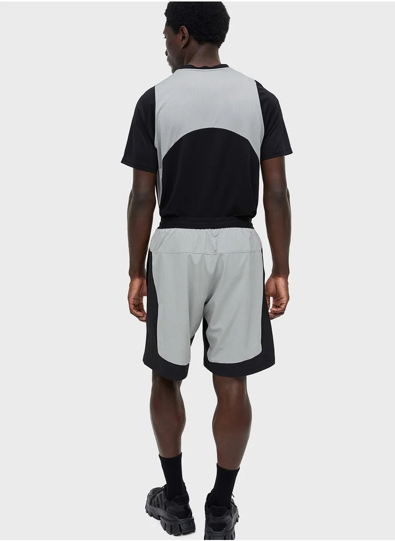 H&M Color Block Shorts