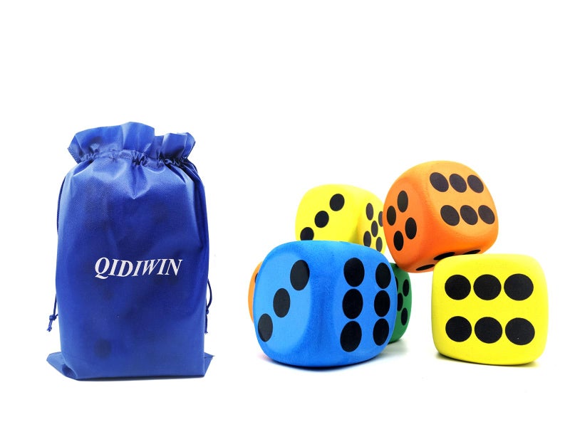 Qidiwin Giant EVA Foam Dices, 6PCS - Image 1
