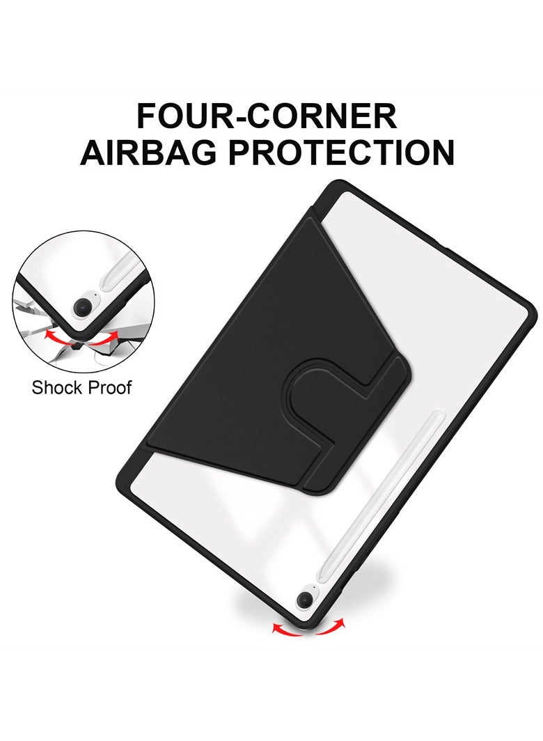 Tablet Case for Samsung Galaxy Tab S10 FE Plus 13.1 inch,360° Rotating Kickstand Protective Cover with Pen Slot - Image 4