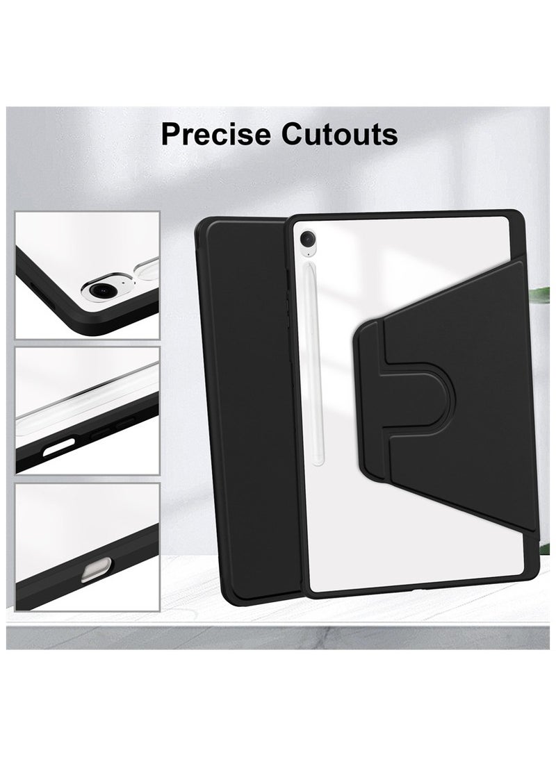 Tablet Case for Samsung Galaxy Tab S10 FE Plus 13.1 inch,360° Rotating Kickstand Protective Cover with Pen Slot - Image 5