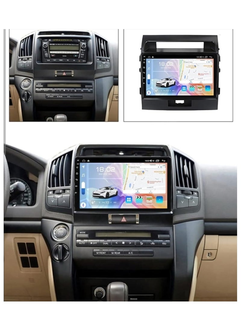 Land Cruiser's screen from 2008 to 2015 Screen This modern, high-tech screen adds comfort and distinction to your driving experience. It allows you to view your trip information clearly and in high definition, and provides an easy way to communicate with the world around you. This screen features superior performance and innovative technology, making it an ideal choice for those looking to enhance their driving experience.