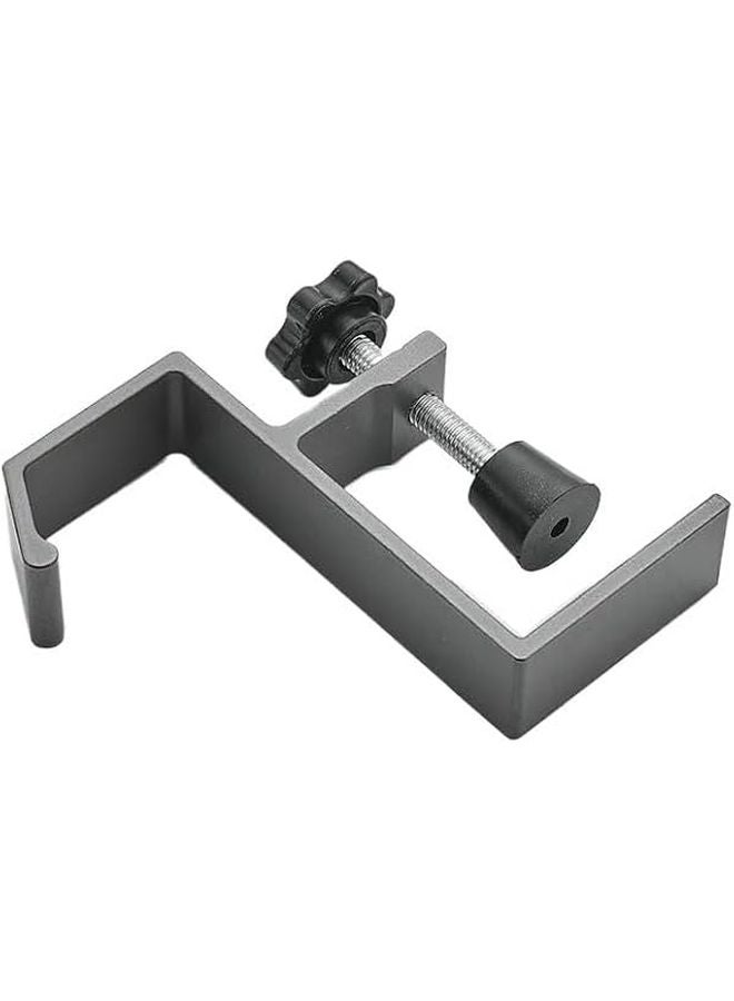 2Pcs Gray Adjustable Desk Edge Hook For Headset Backpack Storage Punch Free Home Universal Holder - Image 2