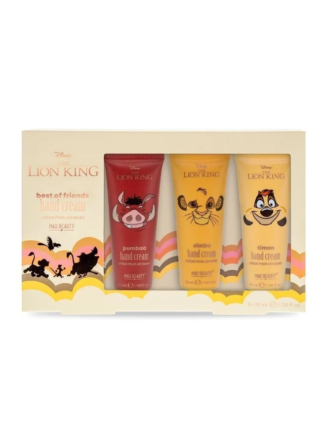 Mad Beauty Lion King Hand Cream Trio
