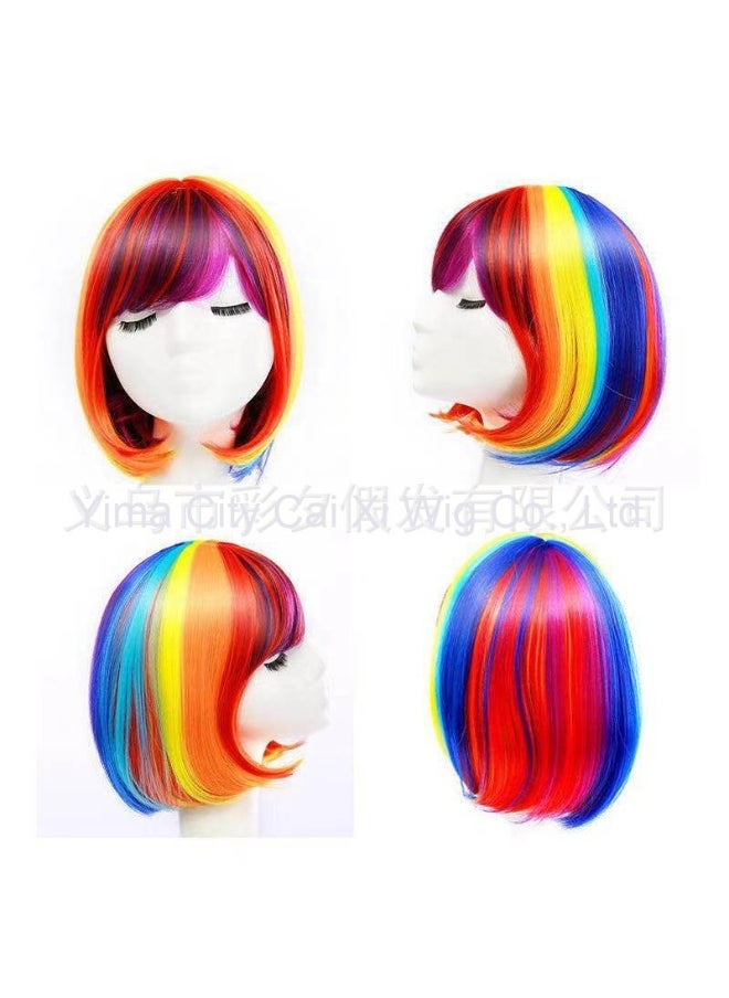 Halloween Rainbow Anime Short Wig - pzsku/ZA155A3D65A6D5EC14A87Z/45/_/1741076780/539162a4-223d-4ec9-a560-6936b8a2c870