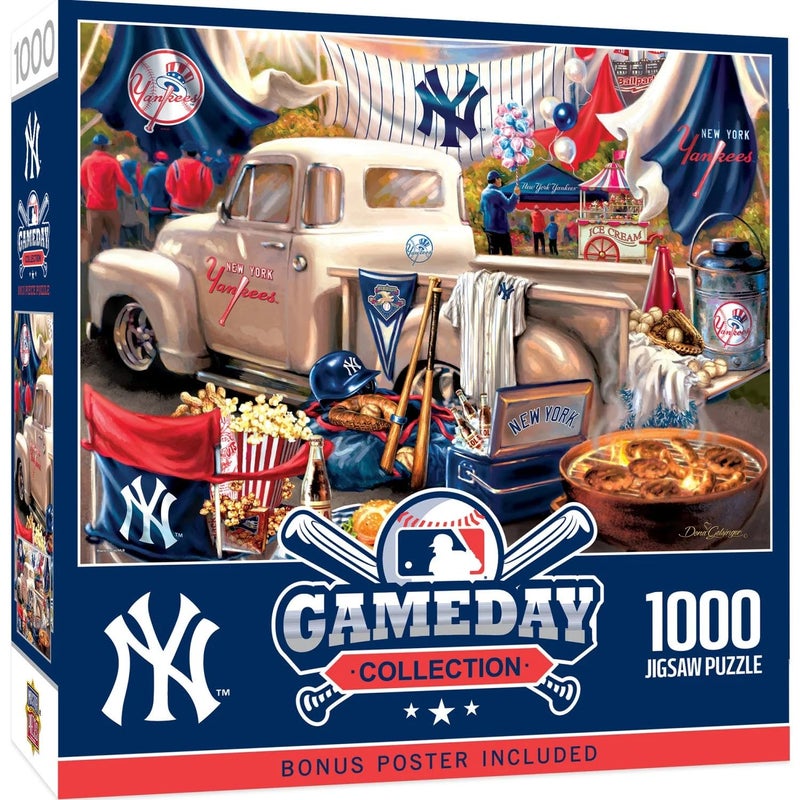 MasterPieces 1000 Piece Jigsaw Puzzle for Adults MLB New York Yankees Gameday 1925x2675 - Image 2