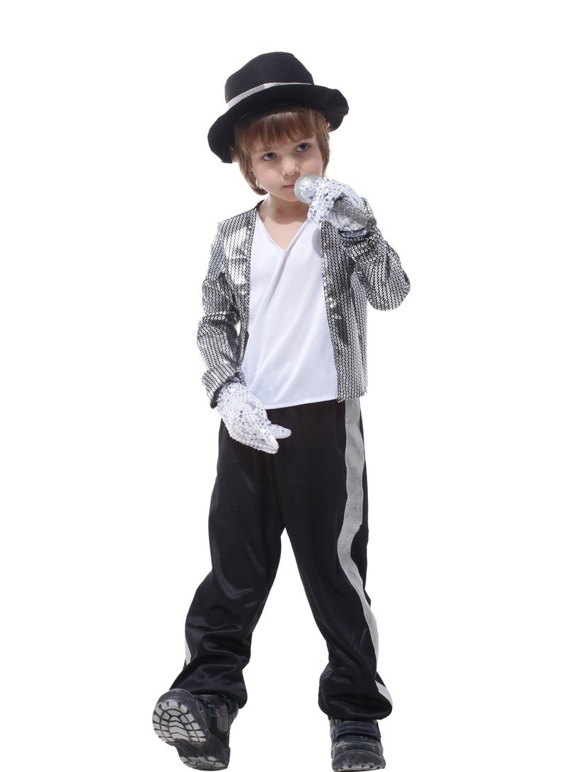 Children's Superstar Star Mike Image Suit Drama Activity Performance Costume - Image 4