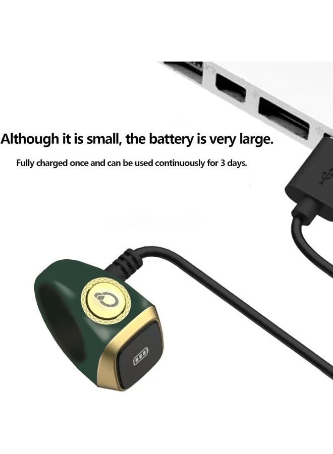 iQibla Smart Zikr Ring, Tasbih Counter with OLED Display, App Operated, 20MM, Black Grey - Image 4