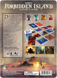Gamewright Forbidden Island - The Cooperative Strategy Survival Island Board Game,2-4 players  - Image 3