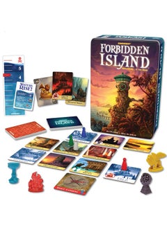 Gamewright Forbidden Island - The Cooperative Strategy Survival Island Board Game,2-4 players  - Image 1