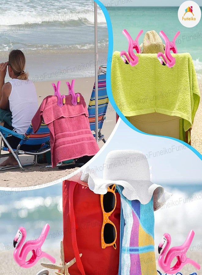 Funeiko Multi-Purpose Non-Slip Hanging Clips for Clothes Drying Clips for Towel Clips (Multicolor; 2 Unit) - Image 3