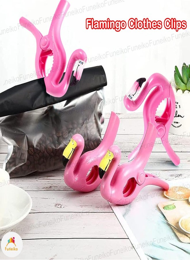 Funeiko Multi-Purpose Non-Slip Hanging Clips for Clothes Drying Clips for Towel Clips (Multicolor; 2 Unit) - Image 4