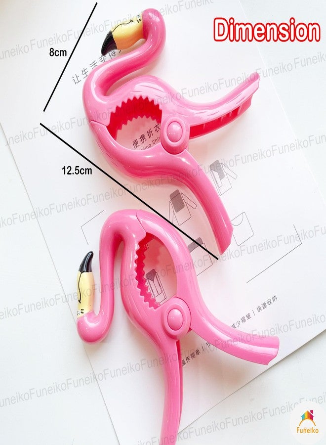 Funeiko Multi-Purpose Non-Slip Hanging Clips for Clothes Drying Clips for Towel Clips (Multicolor; 2 Unit) - Image 2