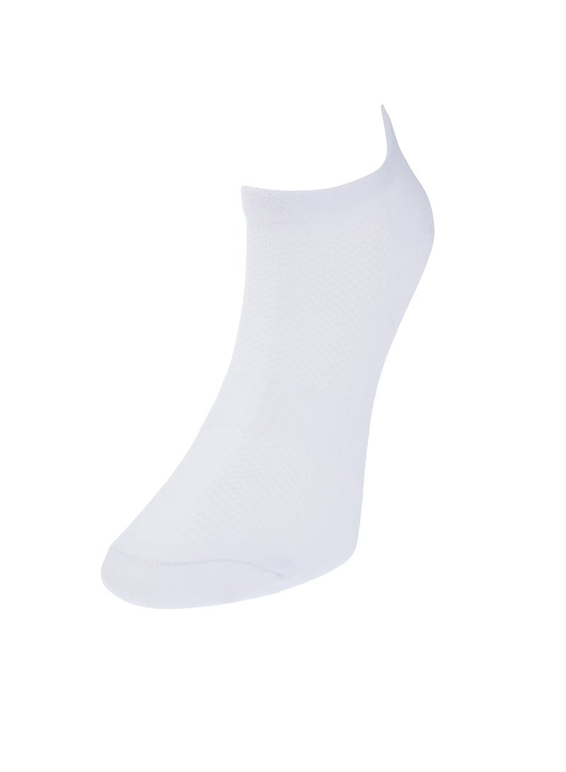 trendyol White 5 Pack Cotton Knitted Sports Yoga Socks Twoaw20Co0011 - Image 4