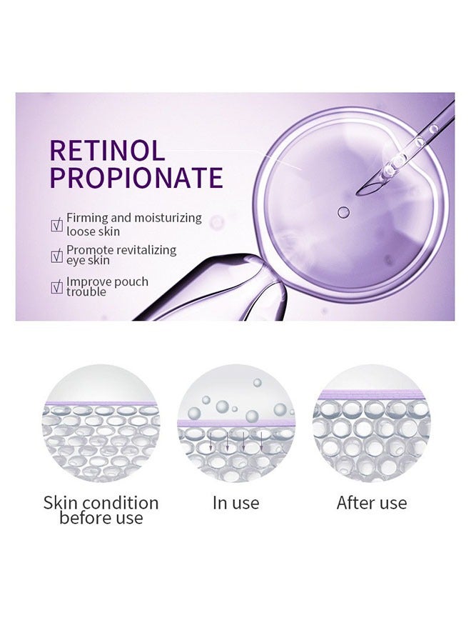 اوكيل كريم العين السريع المضاد للتجاعيد 20G ، كريم تجانس مضاد للتجاعيد ، تدليك العين ، وتخفيف الخطوط الدقيقة ، والحد من الهالات السوداء كريم العين ، وتشديد انتفاخ العين ، وتحسين مرونة كريم العين - Image 3