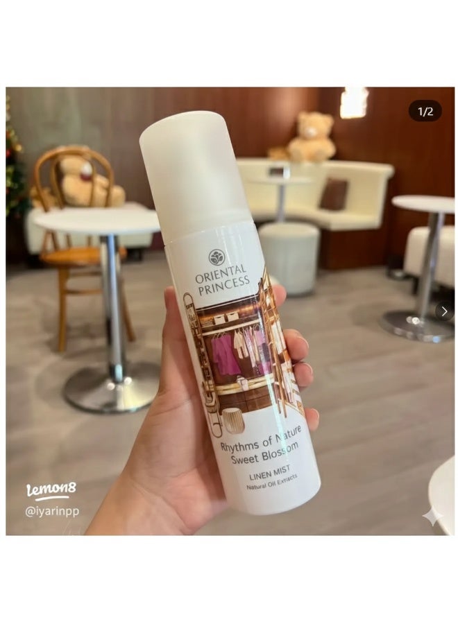 Oriental Princess Rhythms of Nature Sweet Blossom Linen Mist, 250 ml - Image 3