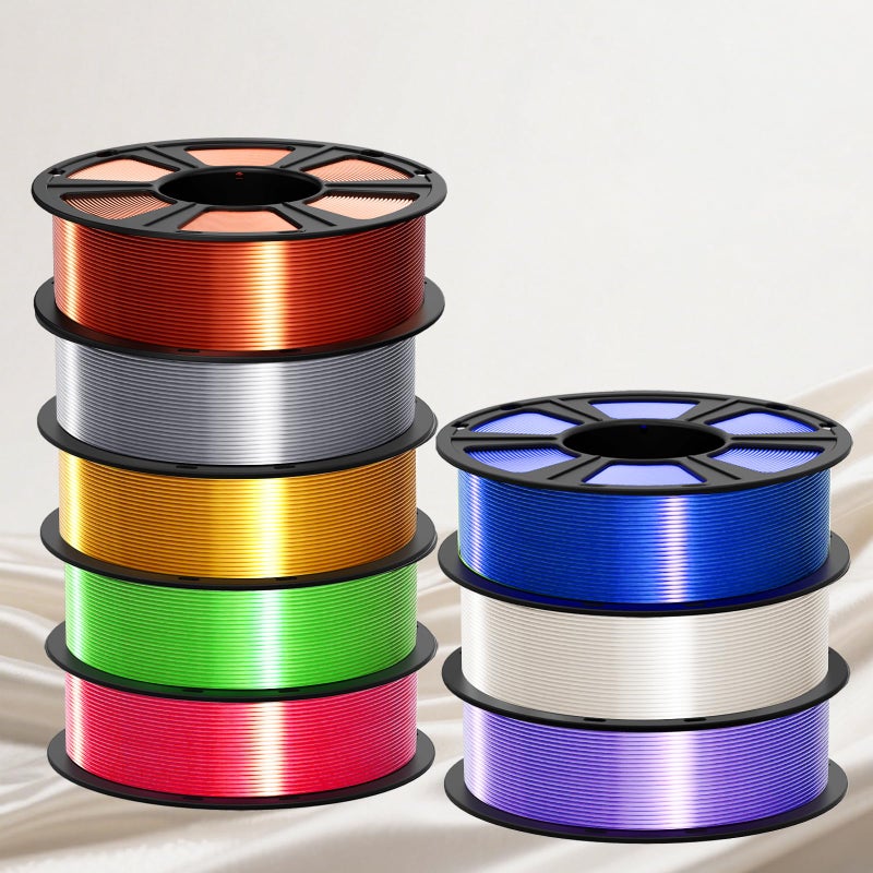 Geeetech Metal Shine Filament 1.75mm for 3D Printer, Silk PLA 1kg (2.2lbs) Spool, Metallic Royal Blue 3D Printing Filament, Dimensional Accuracy +/- 0.02 mm - Image 3