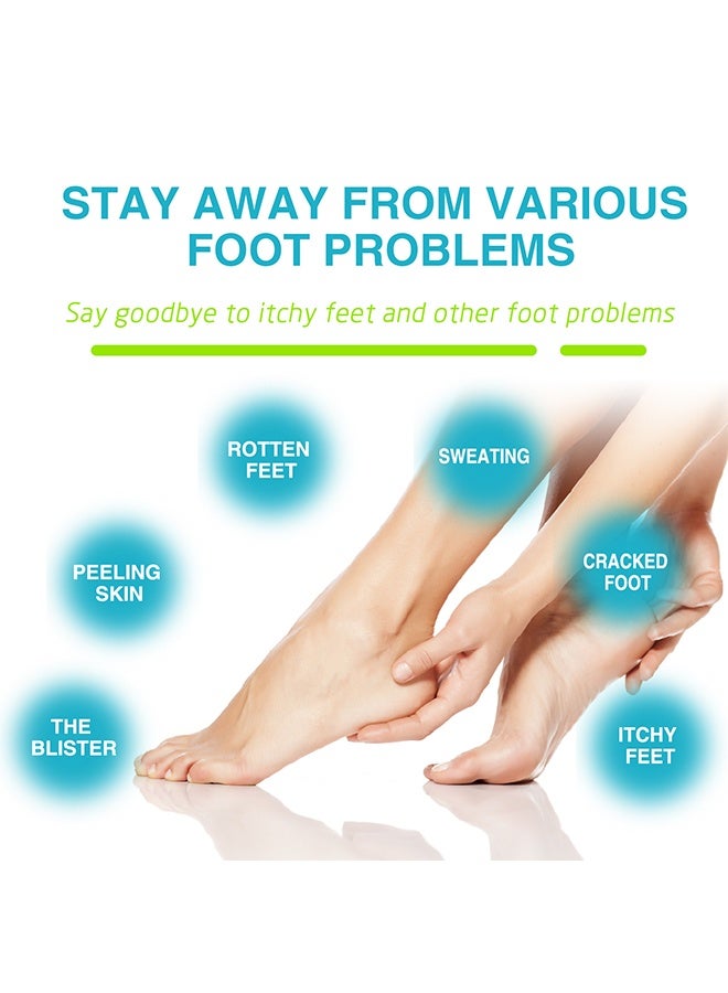 OUHOE Foot And Nail Spray, Antimicrobial Foot Santizer, Odor Control & Itch Relief, Clear Foot Sanitizer Spray, Natural Foot Deodorizer, Foot & Shoe Freshness, Quick-Drying And Travel-Friendly, 30ml - Image 3