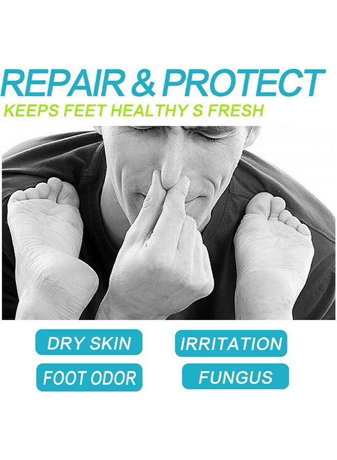 OUHOE Foot And Nail Spray, Antimicrobial Foot Santizer, Odor Control & Itch Relief, Clear Foot Sanitizer Spray, Natural Foot Deodorizer, Foot & Shoe Freshness, Quick-Drying And Travel-Friendly, 30ml - Image 4