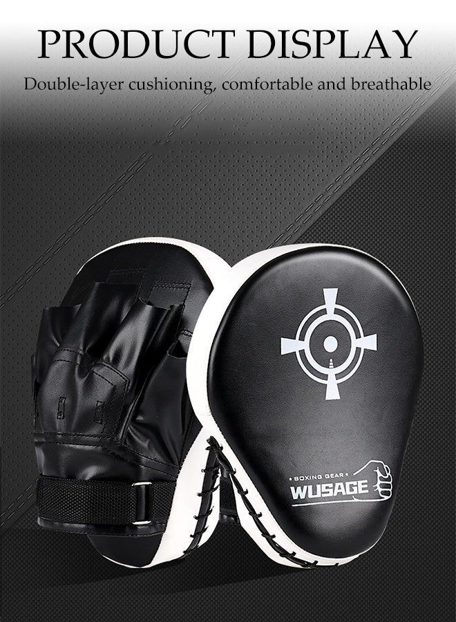 DUNISO Boxing Gloves And Pads Set，Professional Boxing Training Gloves,With Boxing Gloves, Foot Targets And Hand Targets，Breathable And Wear Resistant，Suitable For Adult Use - Image 4