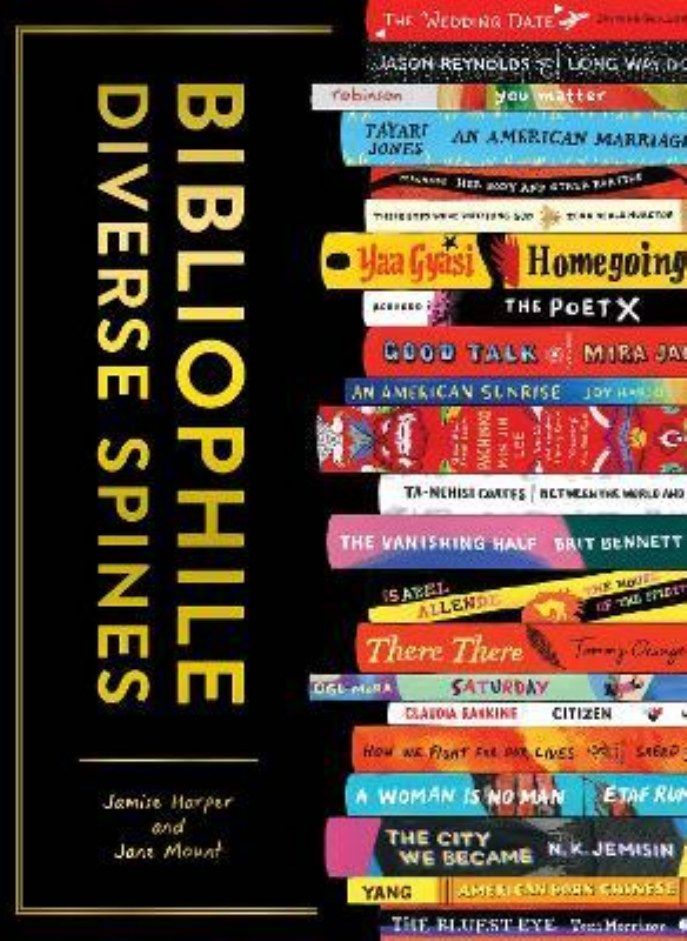 BIBLIOPHILE DIVERSE SPINES